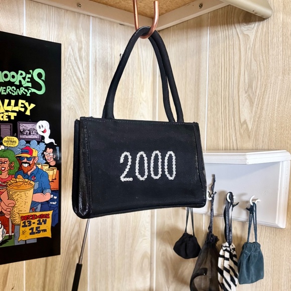 Vintage 2000 Beaded Iridescent Shiny Mini Bag - Picture 6 of 6